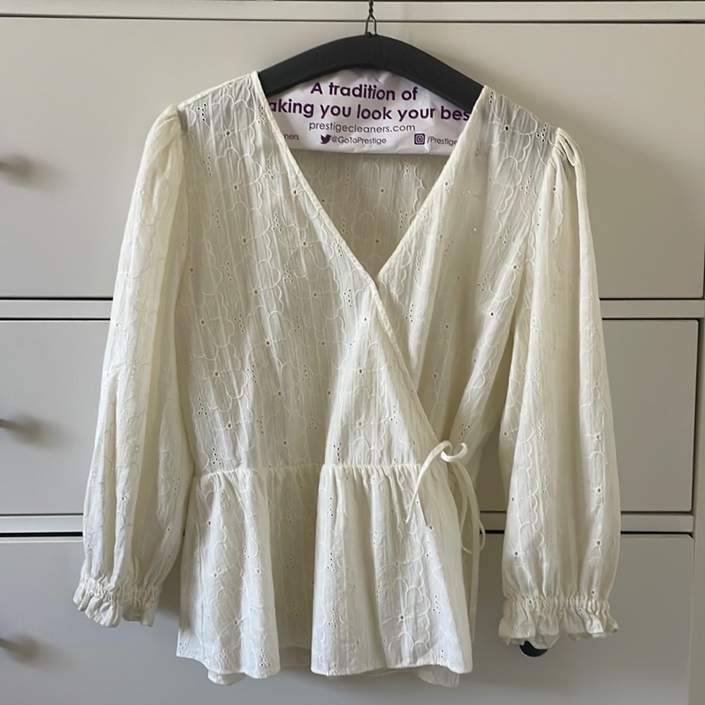 Madewell lace top